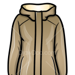 How to Draw Parka, Clothes
