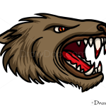 How to Draw Werewolf Head, Vampires and Werewolfs
