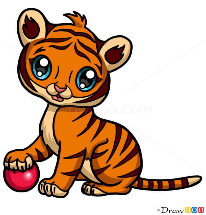 anime baby tiger