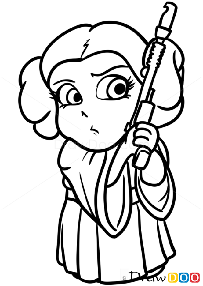 Featured image of post How To Draw Princess Leia From Star Wars We ll show you how to draw cartoon characters superheroes animals and many other topics