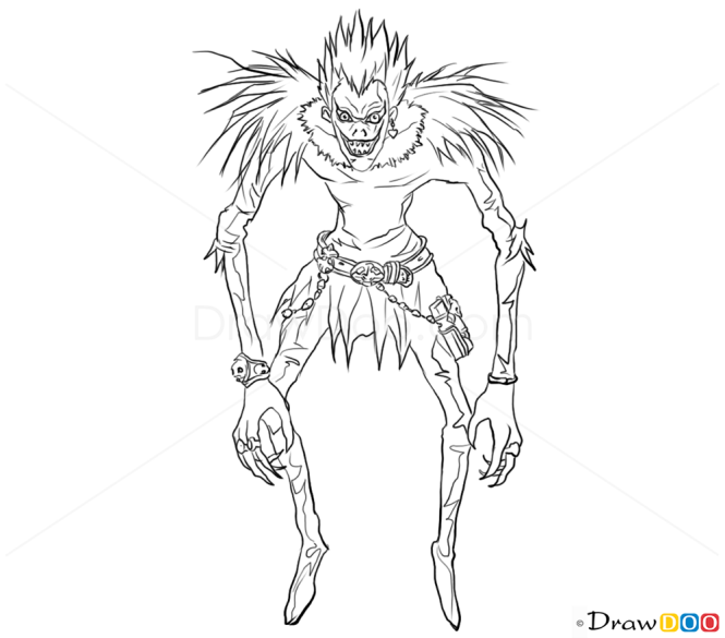 Death Note Ryuk character png