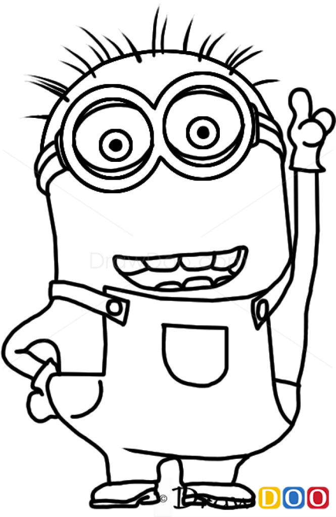 How to Draw Dave Minion Despicable Me