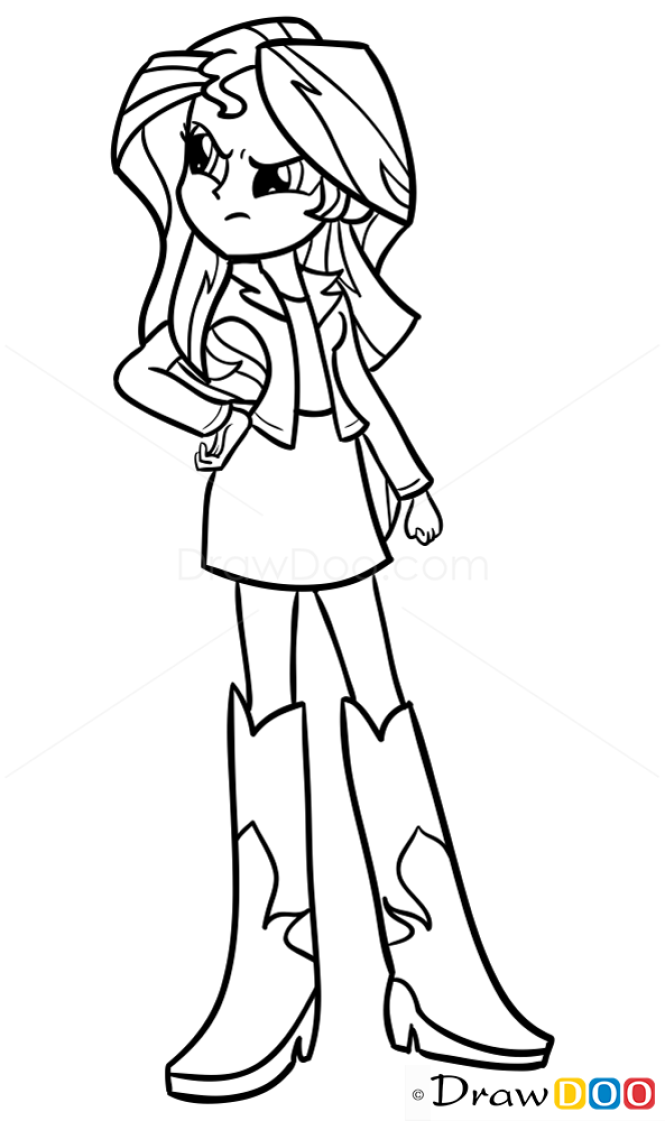 Best 25 Equestria Girls Sunset Shimmer Coloring Pages - Home, Family