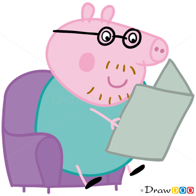 How To Draw Peppa Pig  Peppa pig drawing, Peppa pig painting, Pig painting