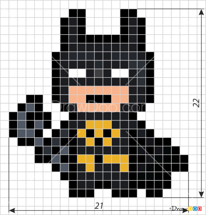 pixel batman