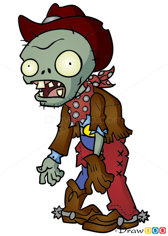 plants vs zombies zombie drawing
