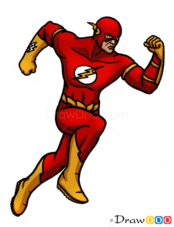 flash superhero anime