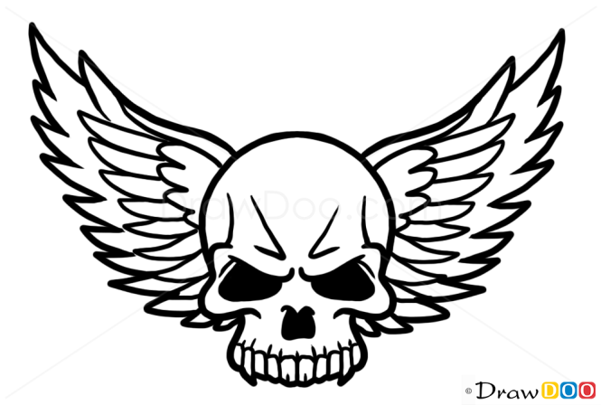 Easy Skull Tattoo Designs with Meaning - wide 11