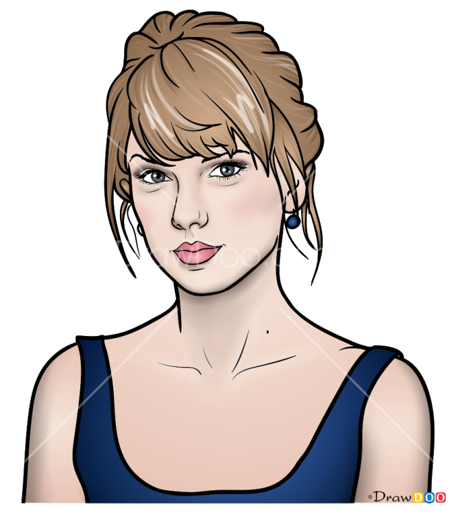 How To Draw Animated Taylor Swift Taylor Swift Anime Fied By