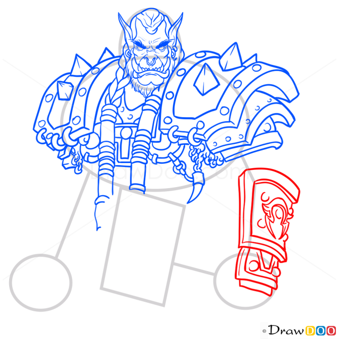How to Draw Warchief Thrall, Warcraft