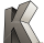 How to Draw K, 3D Letters