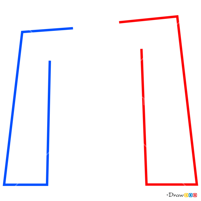 How to Draw M, 3D Letters