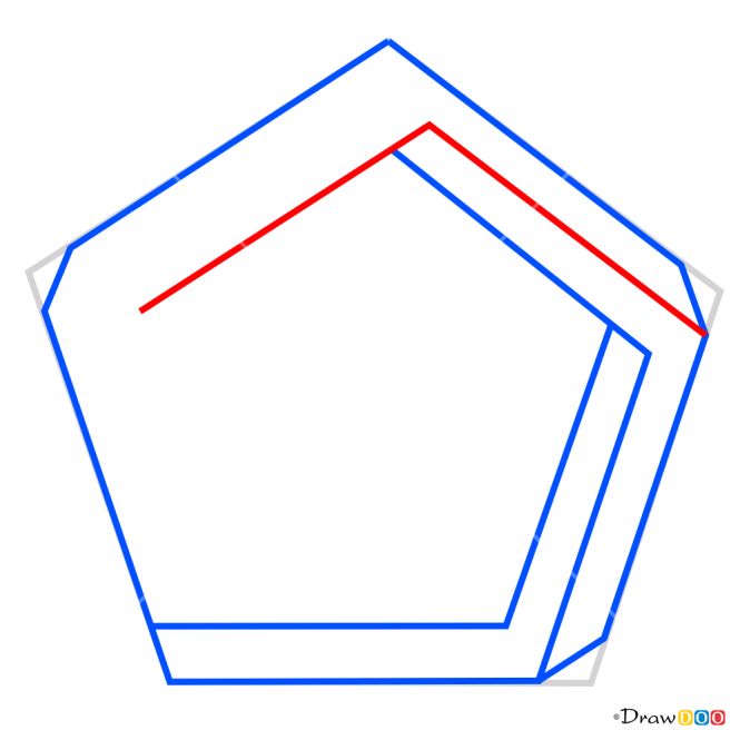 How to Draw Impossible Pentagon, 3D Objects