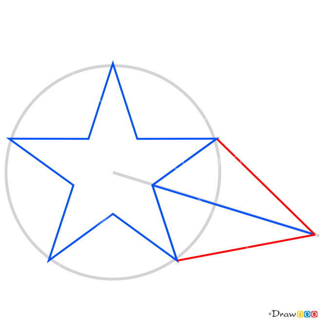 How to Draw 3D Star Shape, 3D Objects