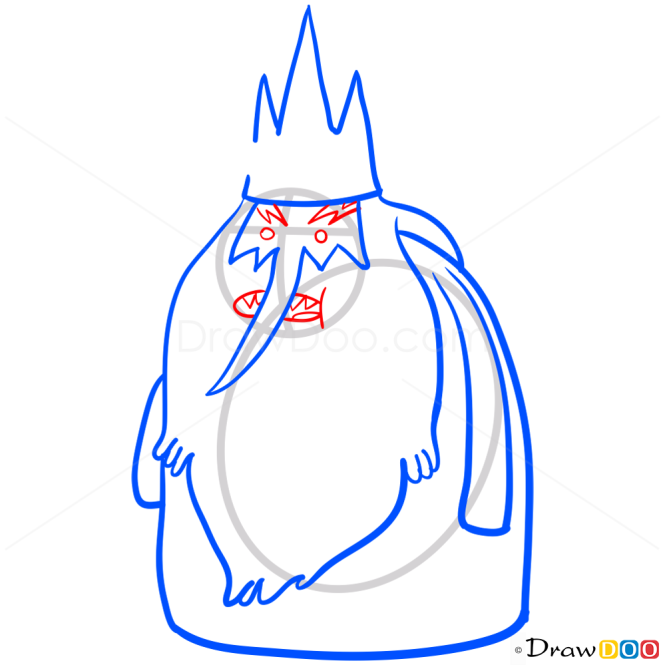 How to Draw Ice King, Adventure Time