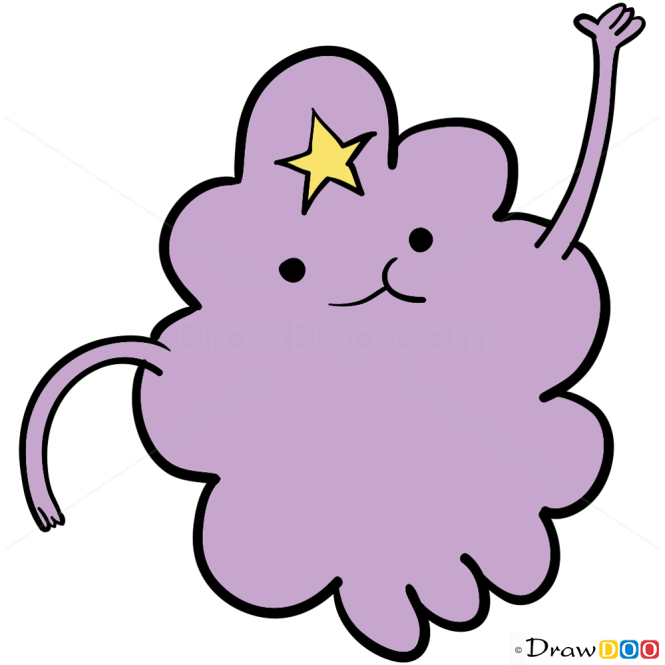 How to Draw Lumpy Space Princess, Adventure Time