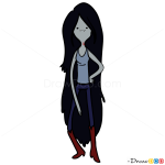 How to Draw Marceline, Adventure Time