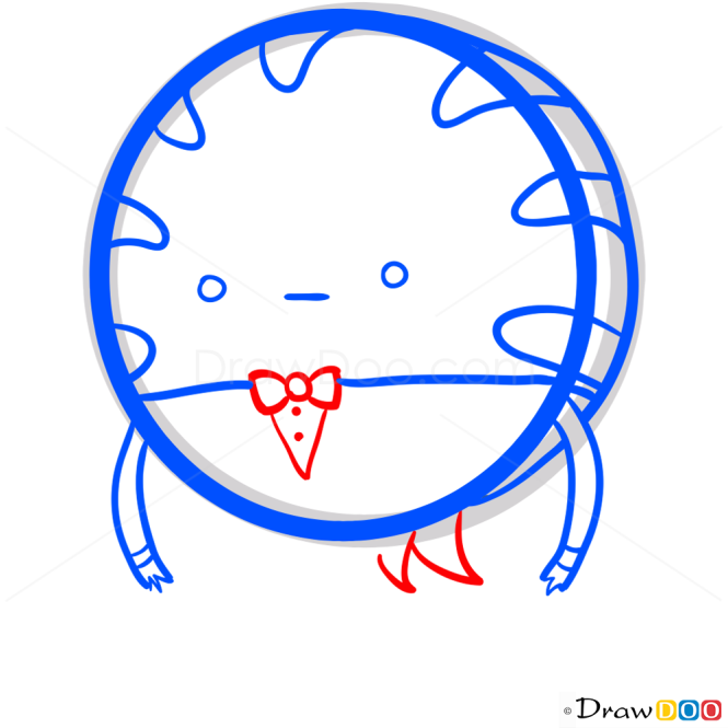 How to Draw Peppermint Butler, Adventure Time