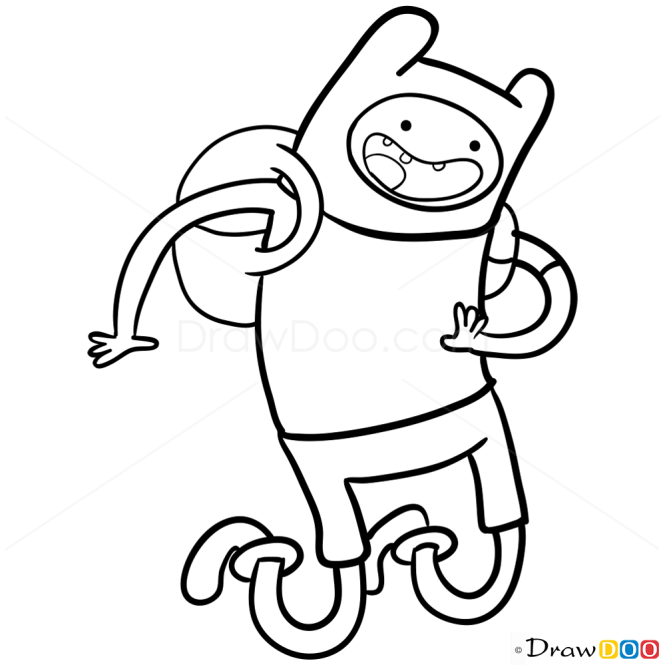 How to Draw Finn, Adventure Time