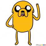 How to Draw Jake, Adventure Time