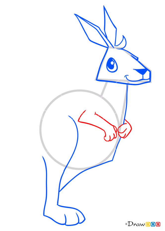 How to Draw Kangaroo, Animal Jam
