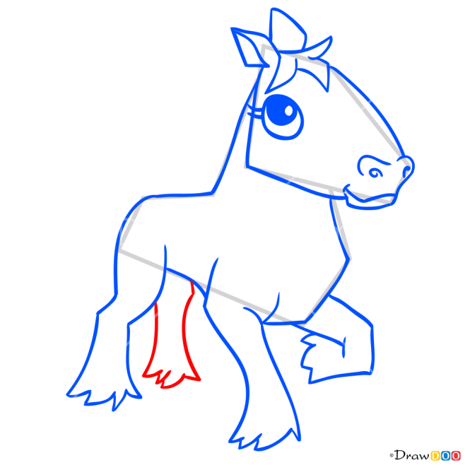 How to Draw Horse, Animal Jam