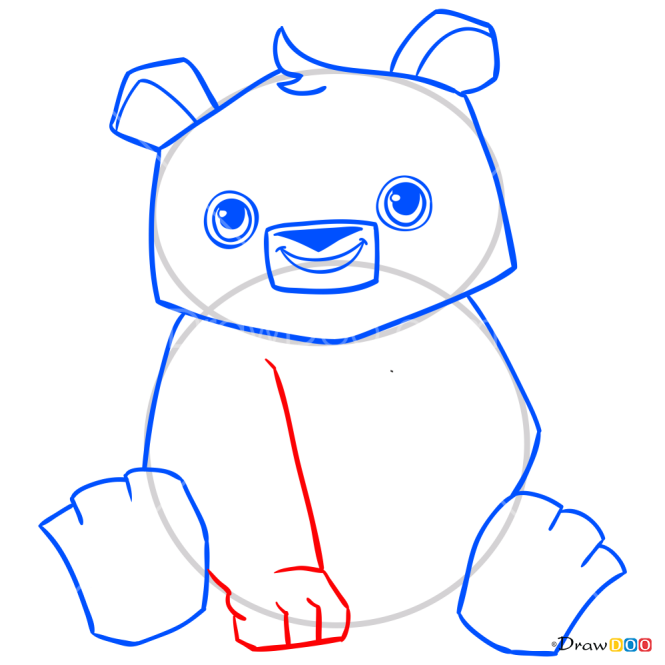 How to Draw Panda, Animal Jam