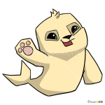How to Draw Seal, Animal Jam