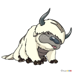 How to Draw Appa, Avatar
