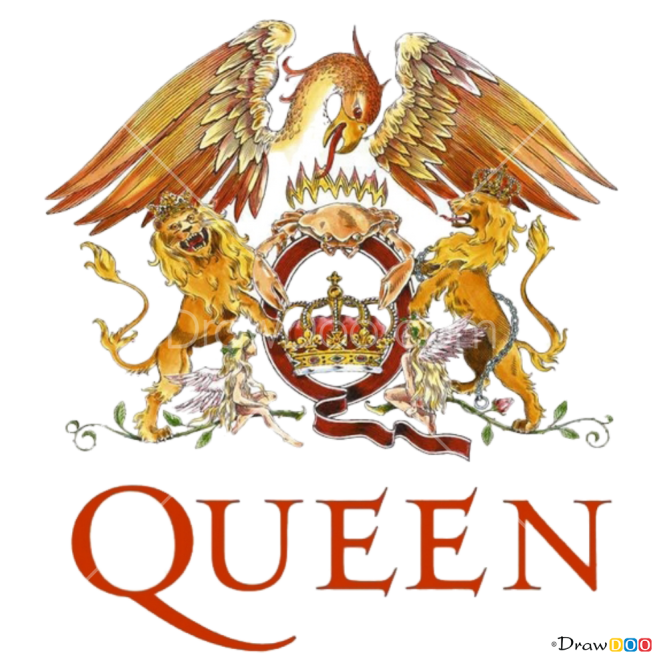 How to Draw Queen, Bands Logos