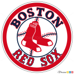 How to Draw Boston Red Sox, Baseball Logos