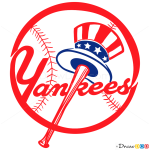 How to Draw N.Y Yankees, Baseball Logos