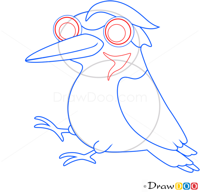 How to Draw Woodpecker, Birds