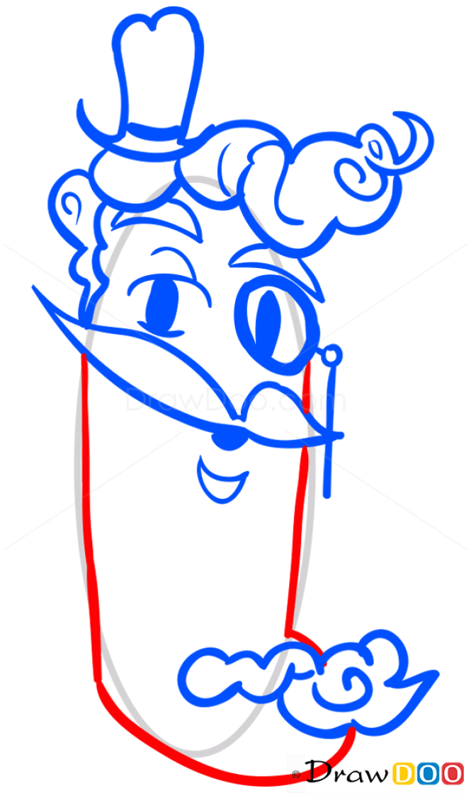 How to Draw Mr. Toffee Face, Candy Crush