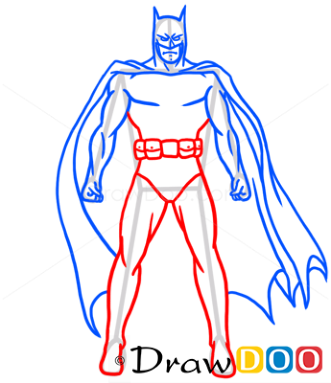 How to Draw Batman, Cartoon Characters
