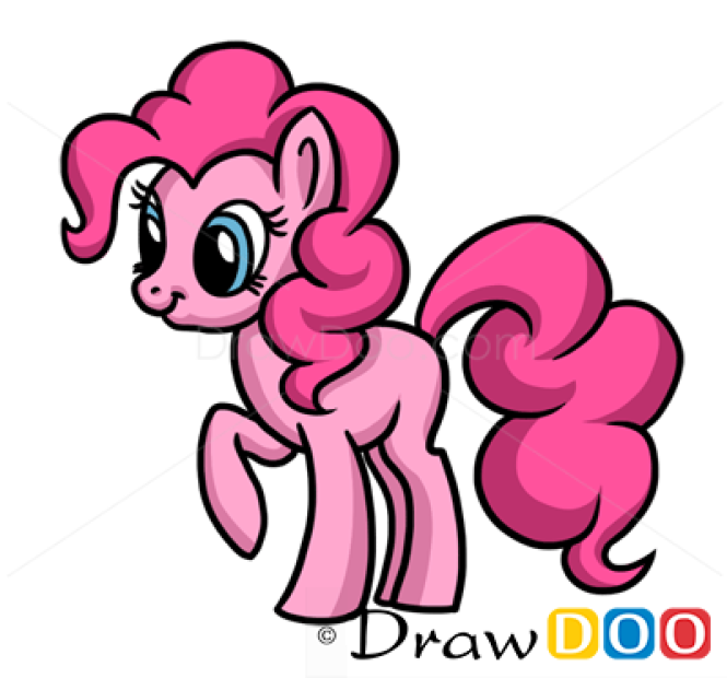 How to Draw Pinkie Pie, Cartoon Characters