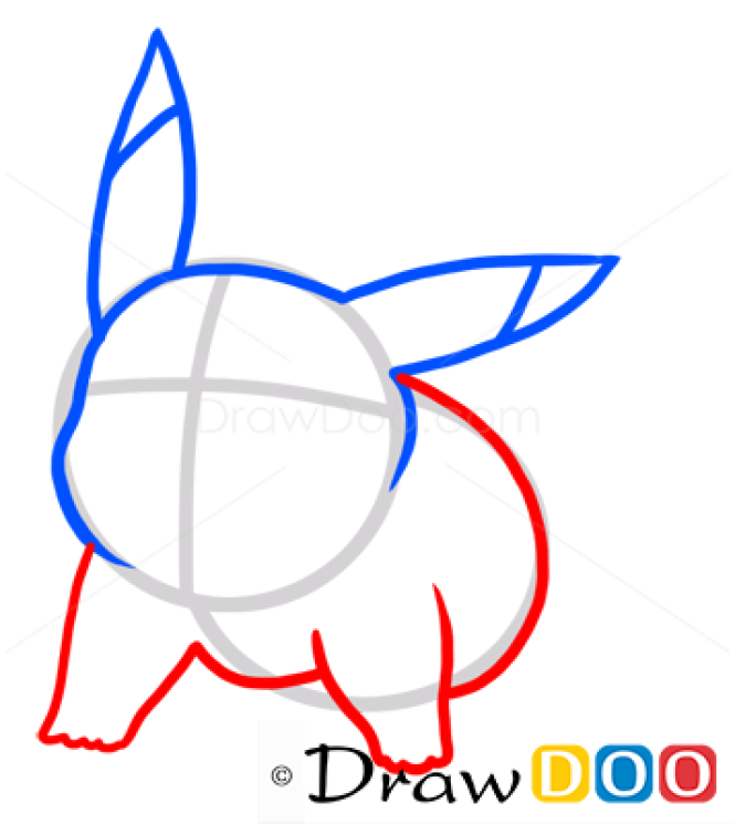 How to Draw Pikachu, Cartoon Characters