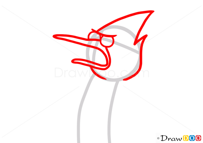 How to Draw Mordecai, Cartoon Characters