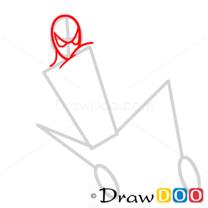 How to Draw Spiderman, Cartoon Characters