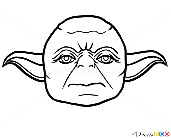 How to Draw Master Yoda, Cartoon Characters
