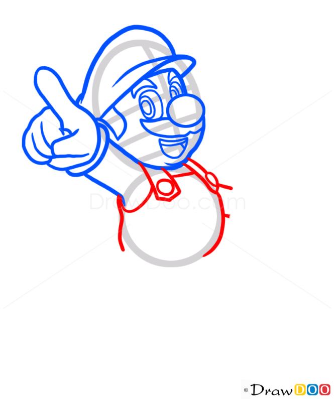 How to Draw Super Mario, Cartoon Characters