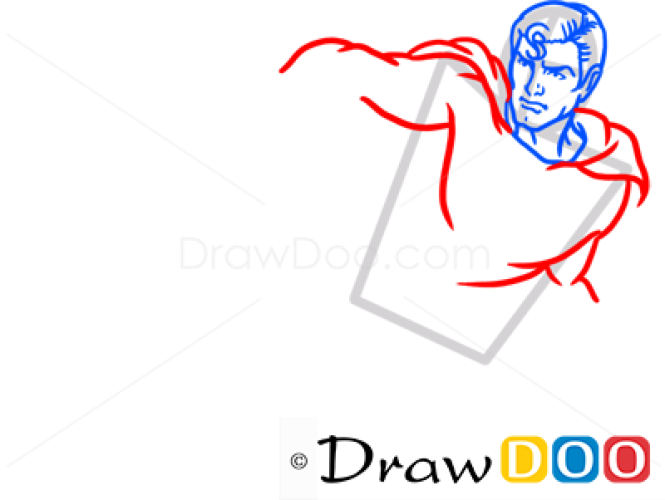 How to Draw Superman, Cartoon Characters