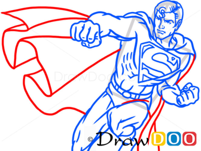 How to Draw Superman, Cartoon Characters