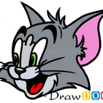 How to Draw Tom, Cartoon Characters
