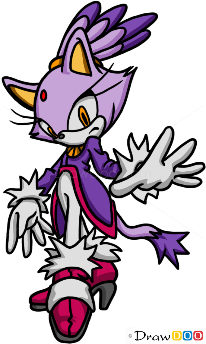 How to Draw Blaze the Cat, Cats and Kittens