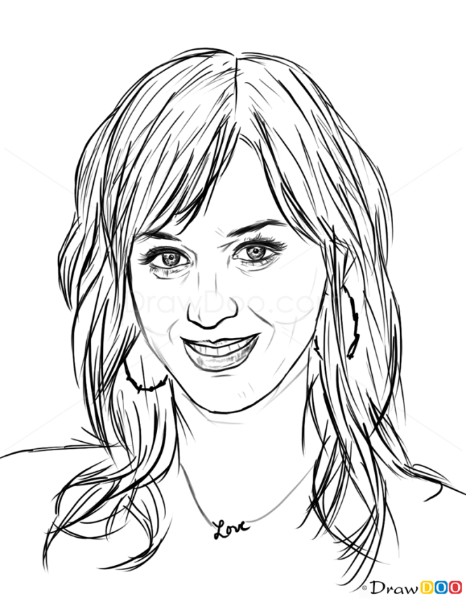 How to Draw Katy Perry, Celebrities