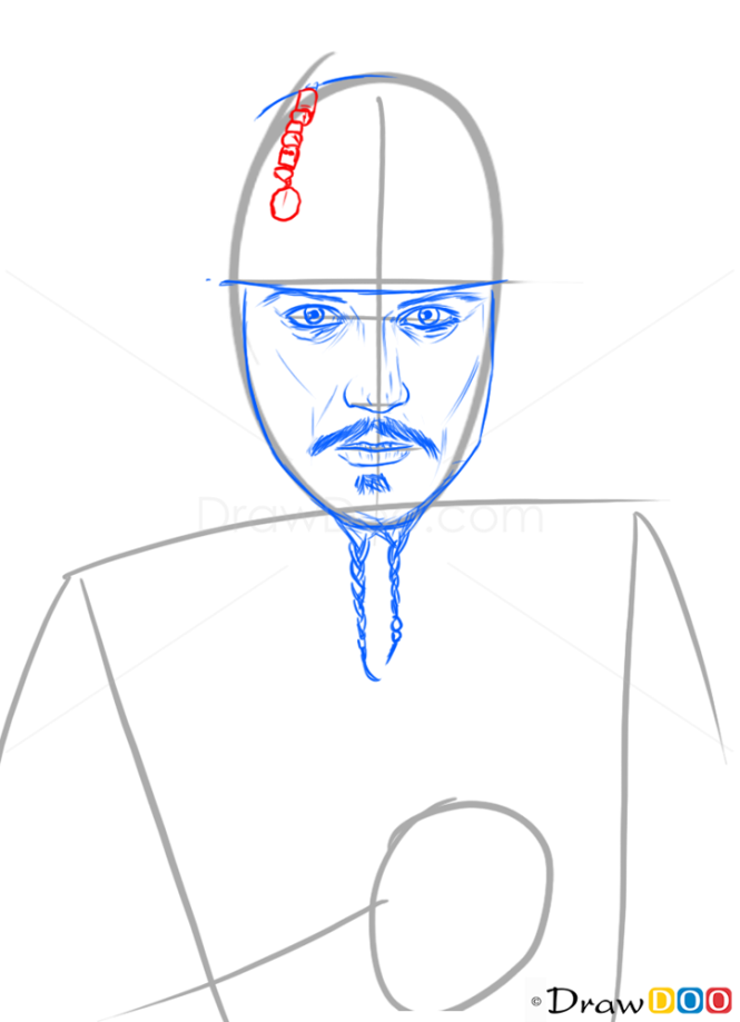 How to Draw Johnny Depp, Celebrities