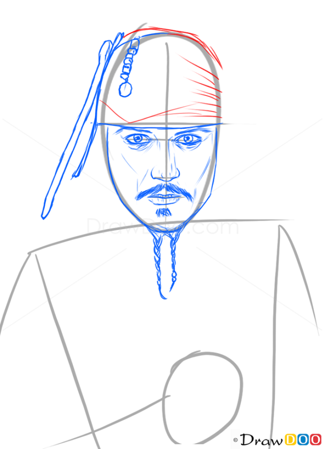 How to Draw Johnny Depp, Celebrities