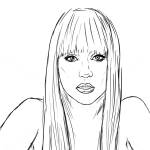 How to Draw Lady Gaga, Celebrities