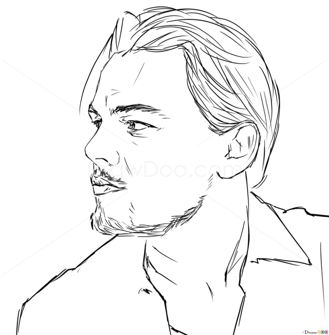 How to Draw Leonardo DiCaprio, Celebrities
